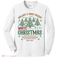 Wallace & David Present White Christmas Wallace & David Christmas M Kids Long Sleeve Shirt thumb 0
