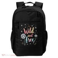 Wildflower Dandelion Rainbow Wild and Free Dandelion Flowers  Backpack thumb 0