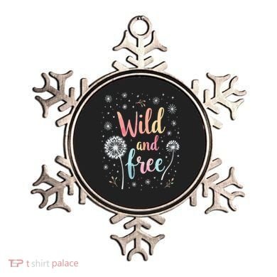 Wildflower Dandelion Rainbow Wild and Free Dandelion Flowers  Ornament