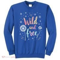 Wildflower Dandelion Rainbow Wild and Free Dandelion Flowers  Sweatshirt thumb 0