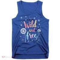 Wildflower Dandelion Rainbow Wild and Free Dandelion Flowers  Tank Top thumb 0