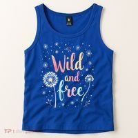 Wildflower Dandelion Rainbow Wild and Free Dandelion Flowers  Tank Top thumb 2