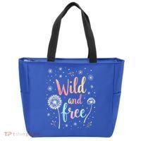 Wildflower Dandelion Rainbow Wild and Free Dandelion Flowers  Tote Bag thumb 0