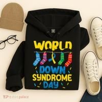 World Down Syndrome Day Awareness Socks  Wo kid Hoodie thumb 4