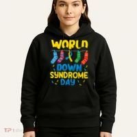 World Down Syndrome Day Awareness Socks  Wo kid Hoodie thumb 5