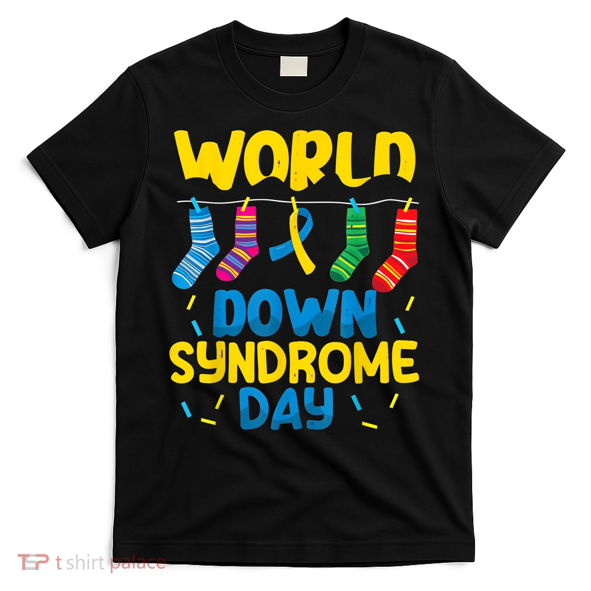 World Down Syndrome Day Awareness Socks  Wo kid T-Shirt
