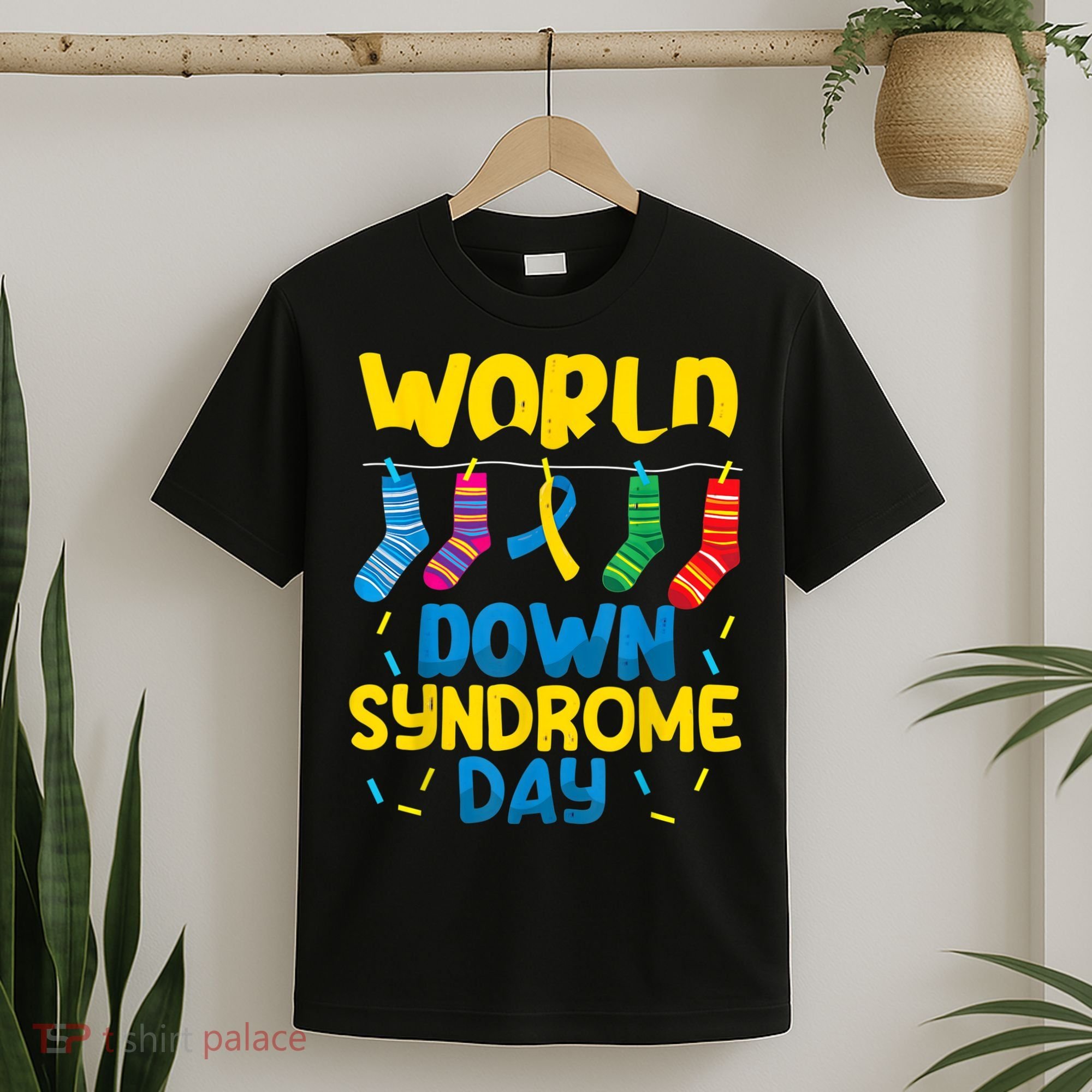 World Down Syndrome Day Awareness Socks  Wo kid T-Shirt