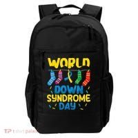 World Down Syndrome Day Awareness Socks  Wo kid Backpack thumb 0