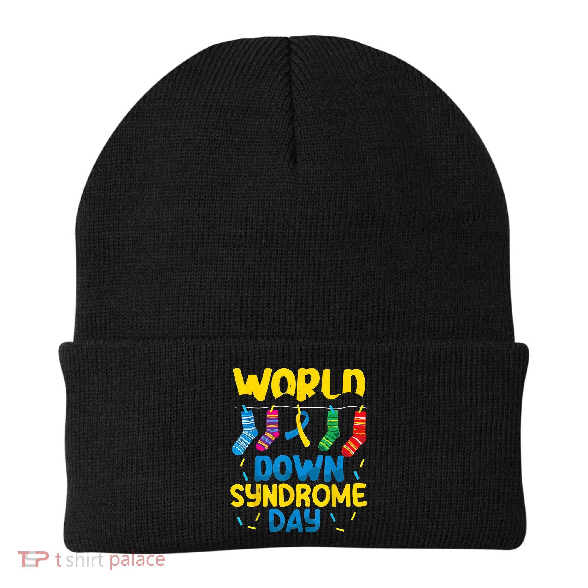 World Down Syndrome Day Awareness Socks  Wo kid Beanie