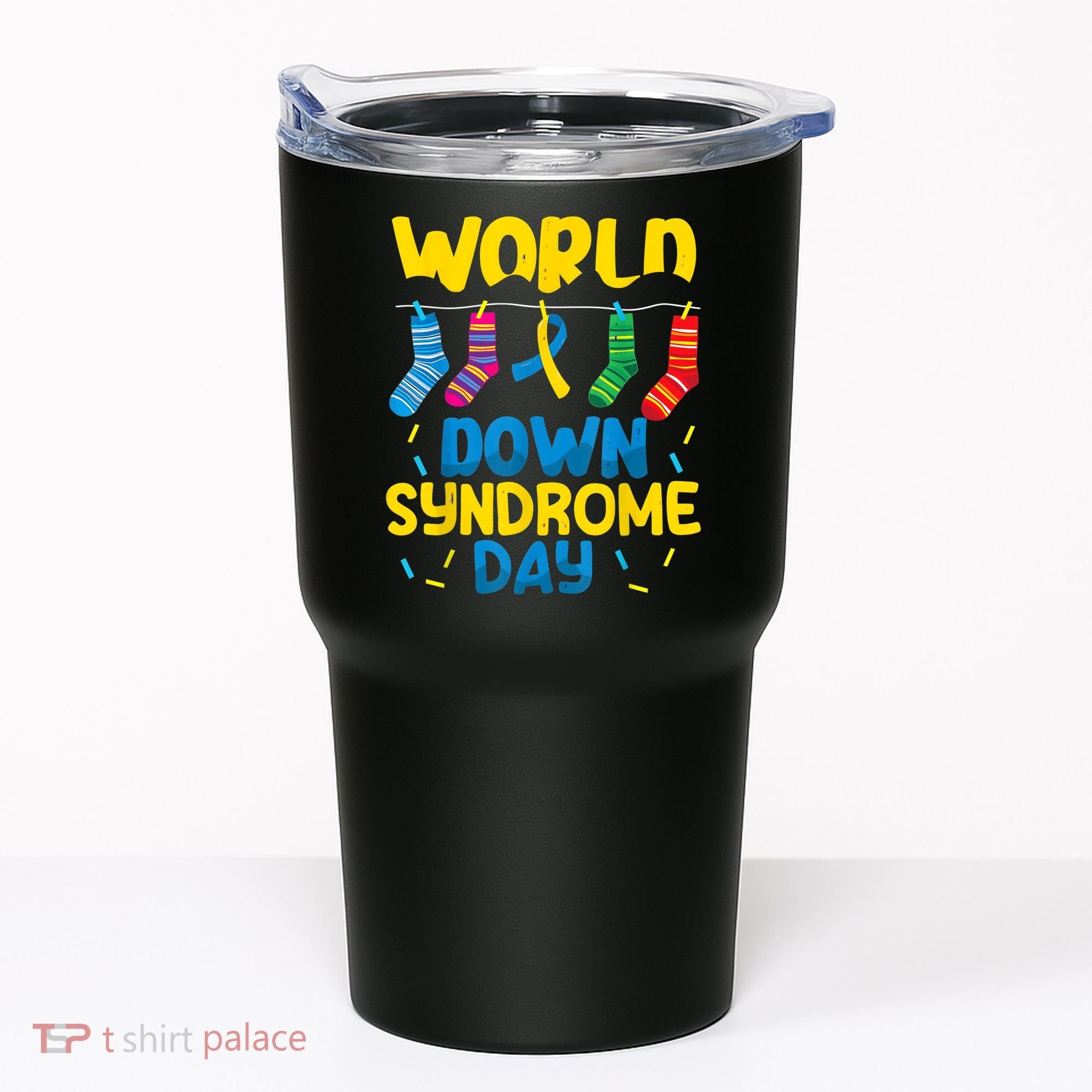 World Down Syndrome Day Awareness Socks  Wo kid Tumbler