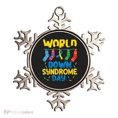 World Down Syndrome Day Awareness Socks  Wo kid Ornament