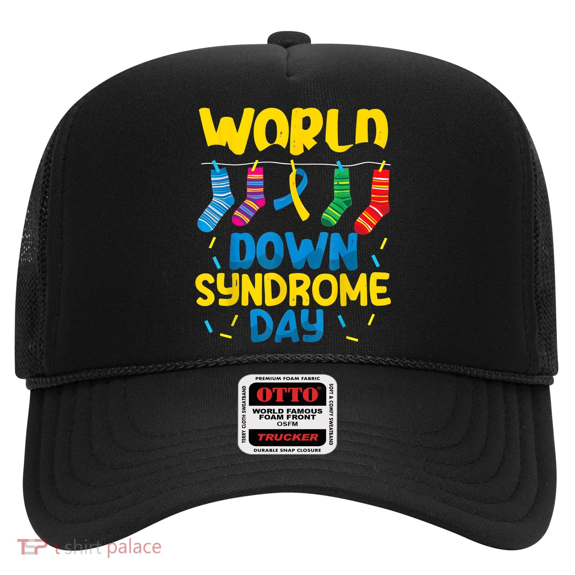 World Down Syndrome Day Awareness Socks  Wo kid Hat