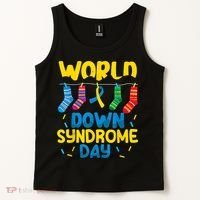 World Down Syndrome Day Awareness Socks  Wo kid Tank Top thumb 2