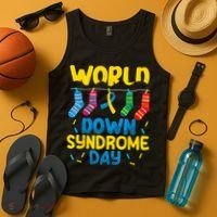 World Down Syndrome Day Awareness Socks  Wo kid Tank Top thumb 4