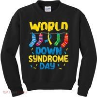 World Down Syndrome Day Awareness Socks  Wo kid Kids Sweatshirt thumb 0