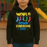 World Down Syndrome Day Awareness Socks  Wo kid Kids Hoodie thumb 3