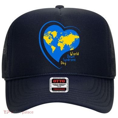 World Down Syndrome Day Heart Earth Hat