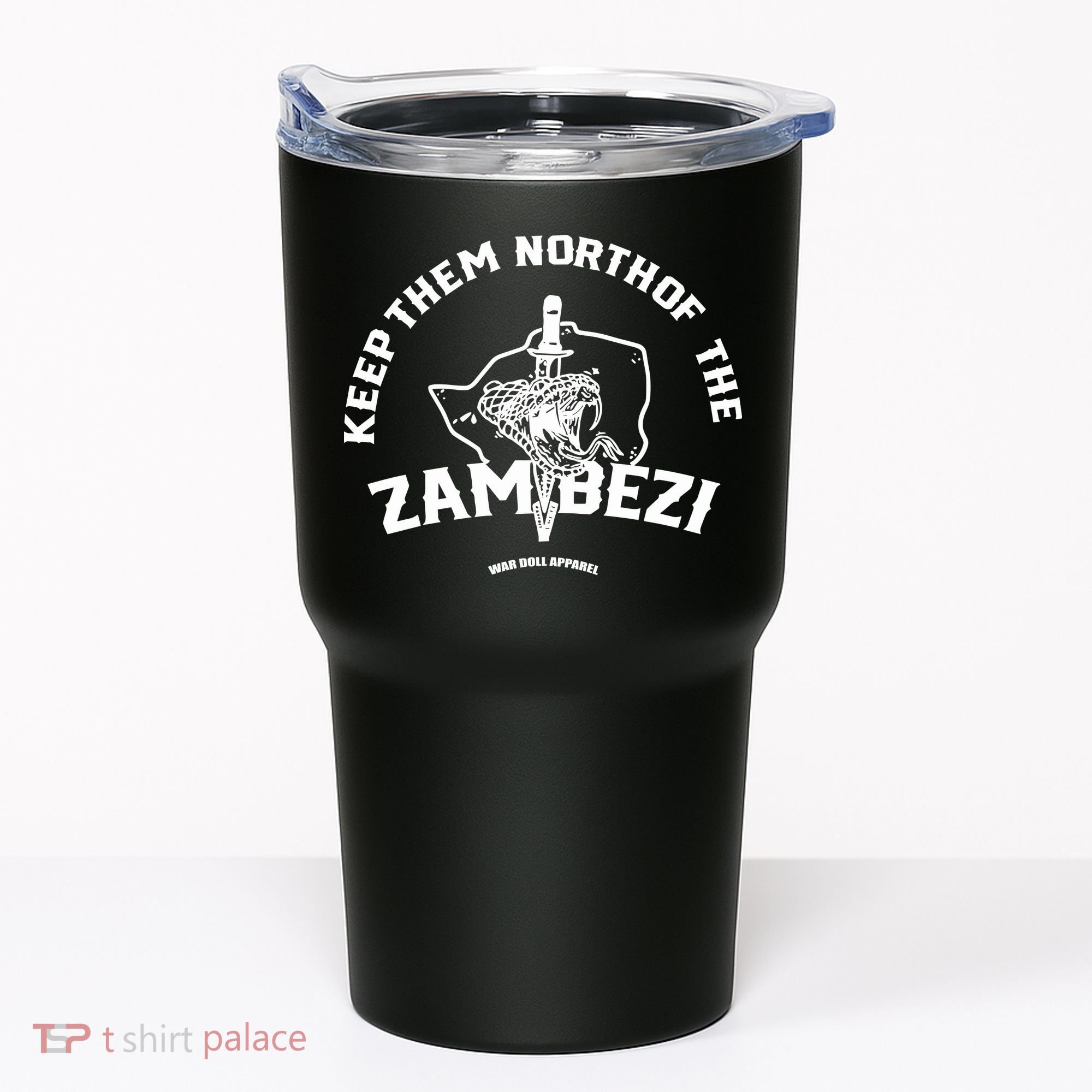 War Doll Store North Of The Zambezi Tumbler