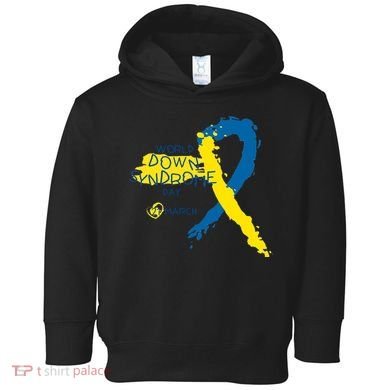 World Down Syndrome Day March 21st Toddler Hoodie