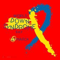 World Down Syndrome Day March 21st Santa Hat thumb 1