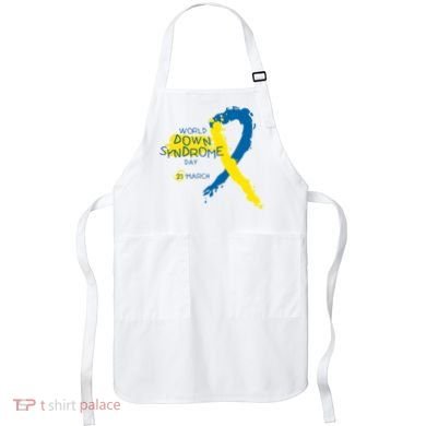 World Down Syndrome Day March 21st Apron