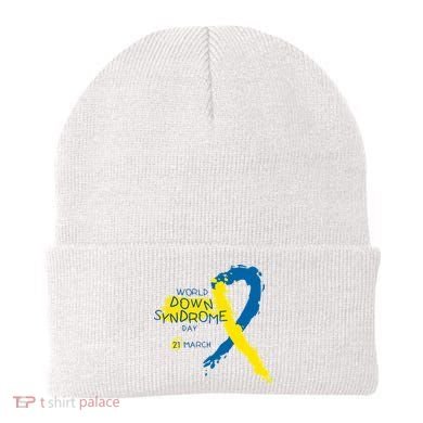 World Down Syndrome Day March 21st Beanie