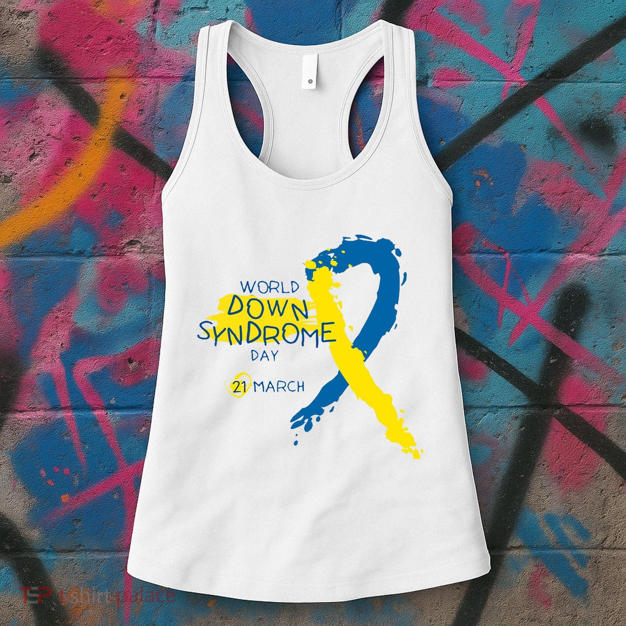 World Down Syndrome Day March 21st Women's Tank Top