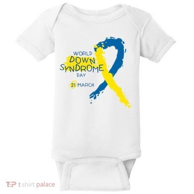 World Down Syndrome Day March 21st Baby Bodysuit