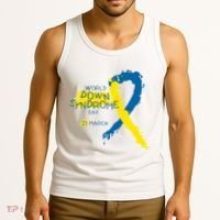 World Down Syndrome Day March 21st Tank Top thumb 3