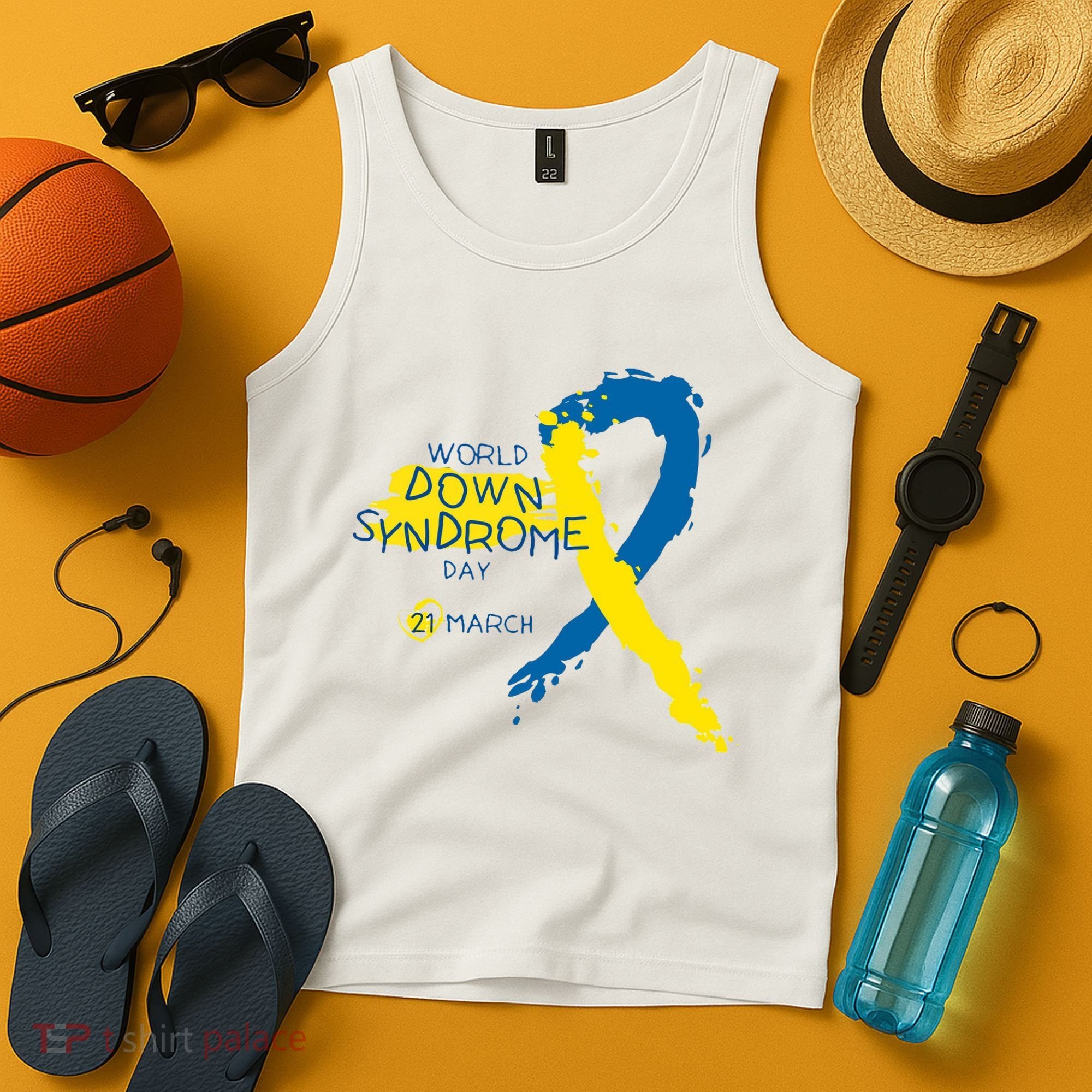 World Down Syndrome Day March 21st Tank Top