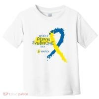 World Down Syndrome Day March 21st Toddler T-Shirt thumb 0