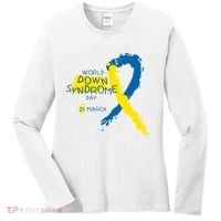 World Down Syndrome Day March 21st Women's Long Sleeve Shirt thumb 0