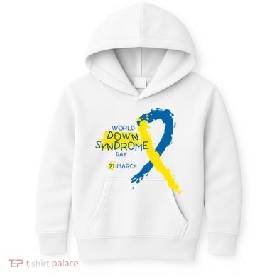 World Down Syndrome Day March 21st Kids Hoodie