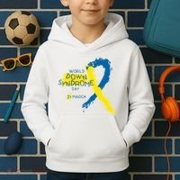 World Down Syndrome Day March 21st Kids Hoodie thumb 2