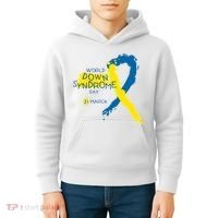 World Down Syndrome Day March 21st Kids Hoodie thumb 4