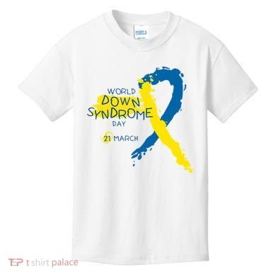 World Down Syndrome Day March 21st Kids T-Shirt