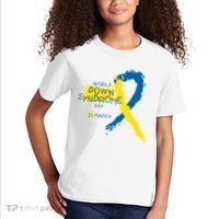 World Down Syndrome Day March 21st Kids T-Shirt thumb 2