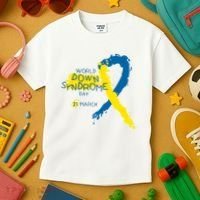 World Down Syndrome Day March 21st Kids T-Shirt thumb 3
