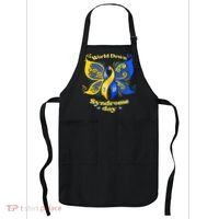 World Down Syndrome Day Awareness Socks Down Right Apron thumb 0