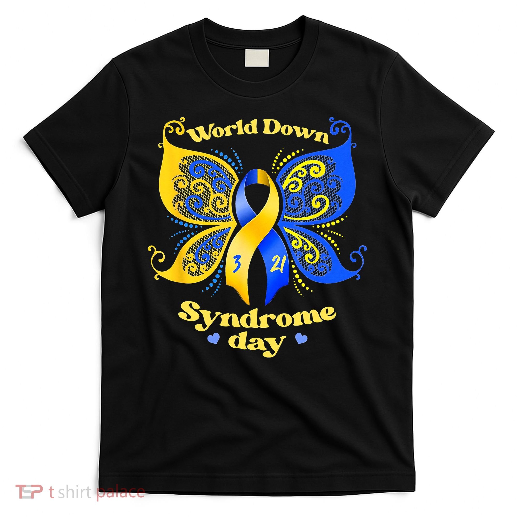 World Down Syndrome Day Awareness Socks Down Right T-Shirt