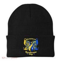 World Down Syndrome Day Awareness Socks Down Right Beanie thumb 0