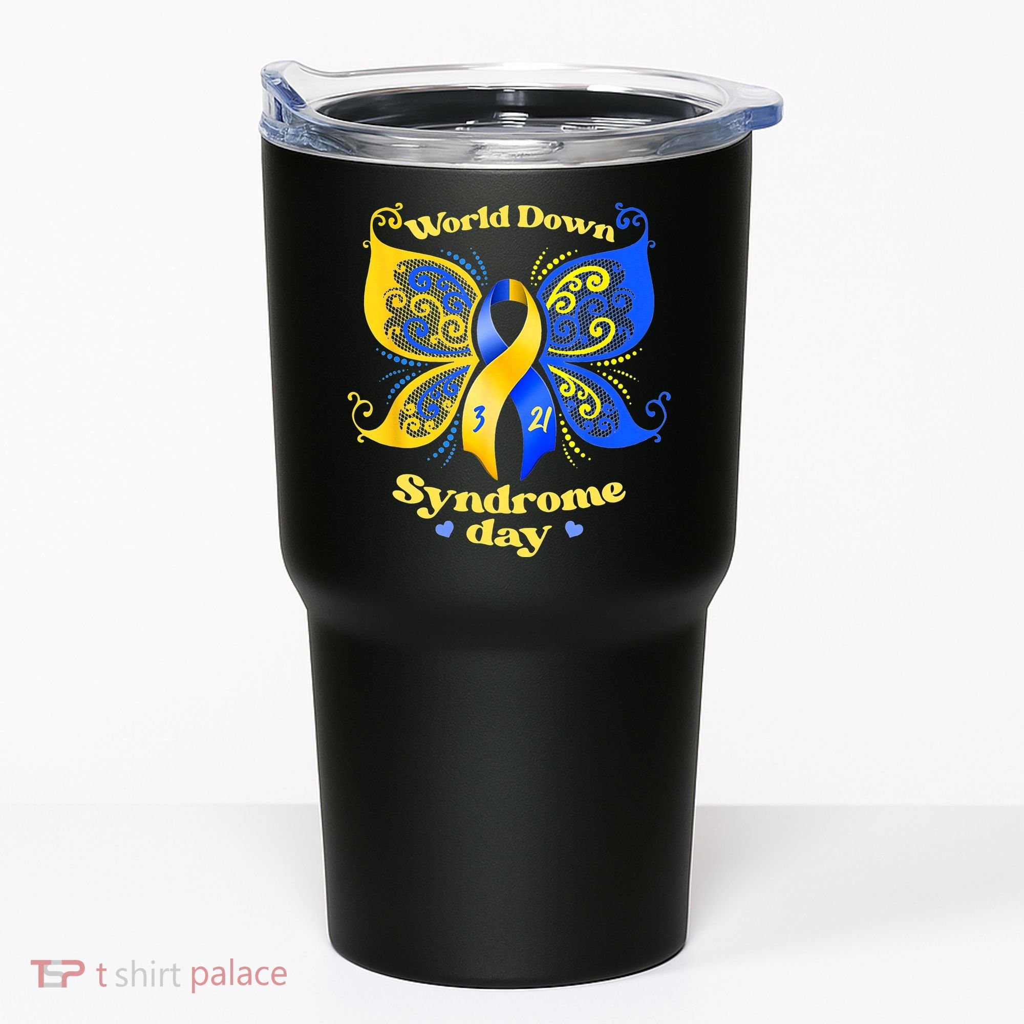 World Down Syndrome Day Awareness Socks Down Right Tumbler
