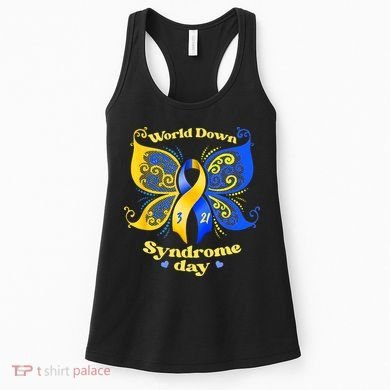 World Down Syndrome Day Awareness Socks Down Right Women's Tank Top