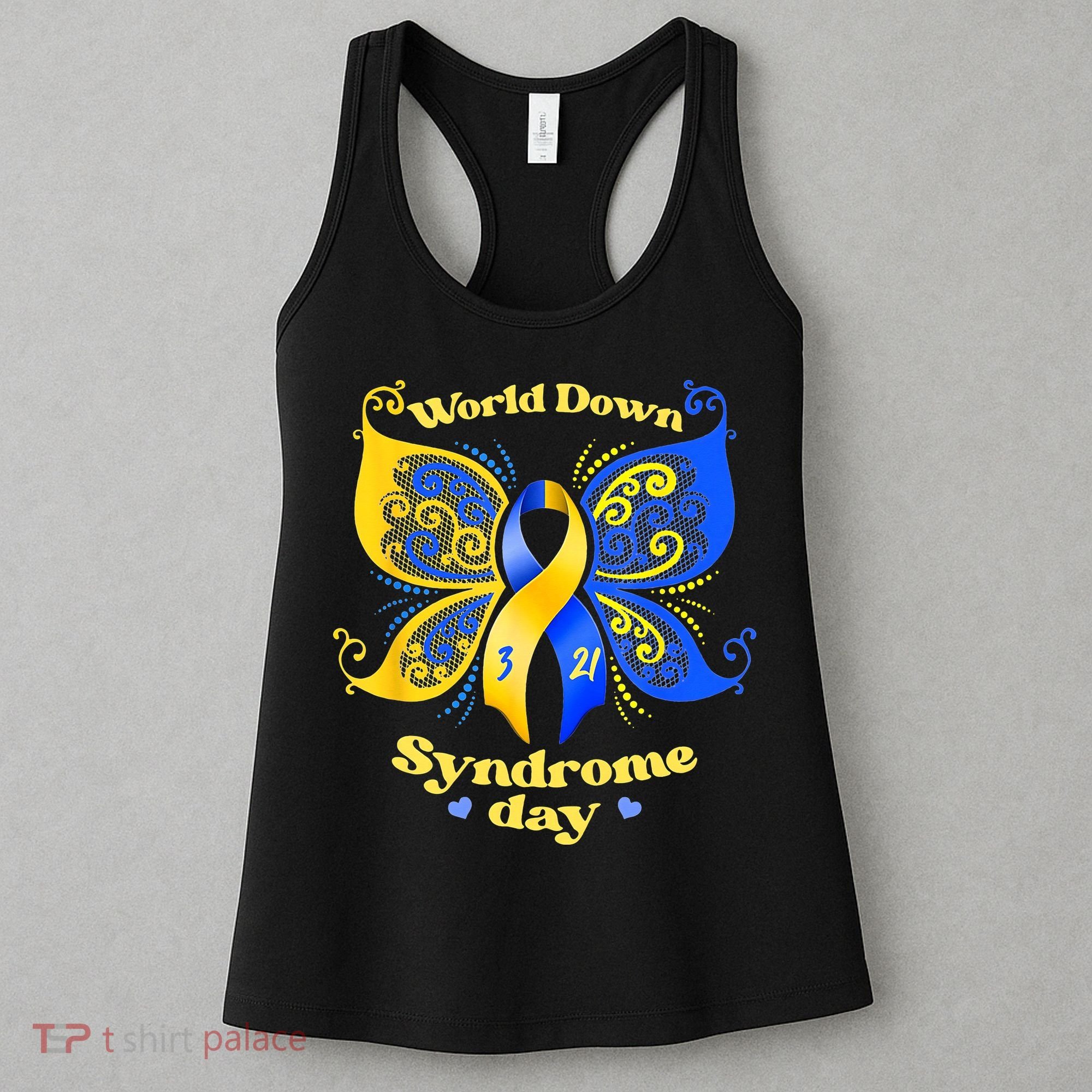 World Down Syndrome Day Awareness Socks Down Right Women's Tank Top