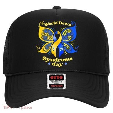 World Down Syndrome Day Awareness Socks Down Right Hat