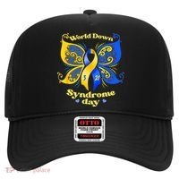 World Down Syndrome Day Awareness Socks Down Right Hat thumb 0