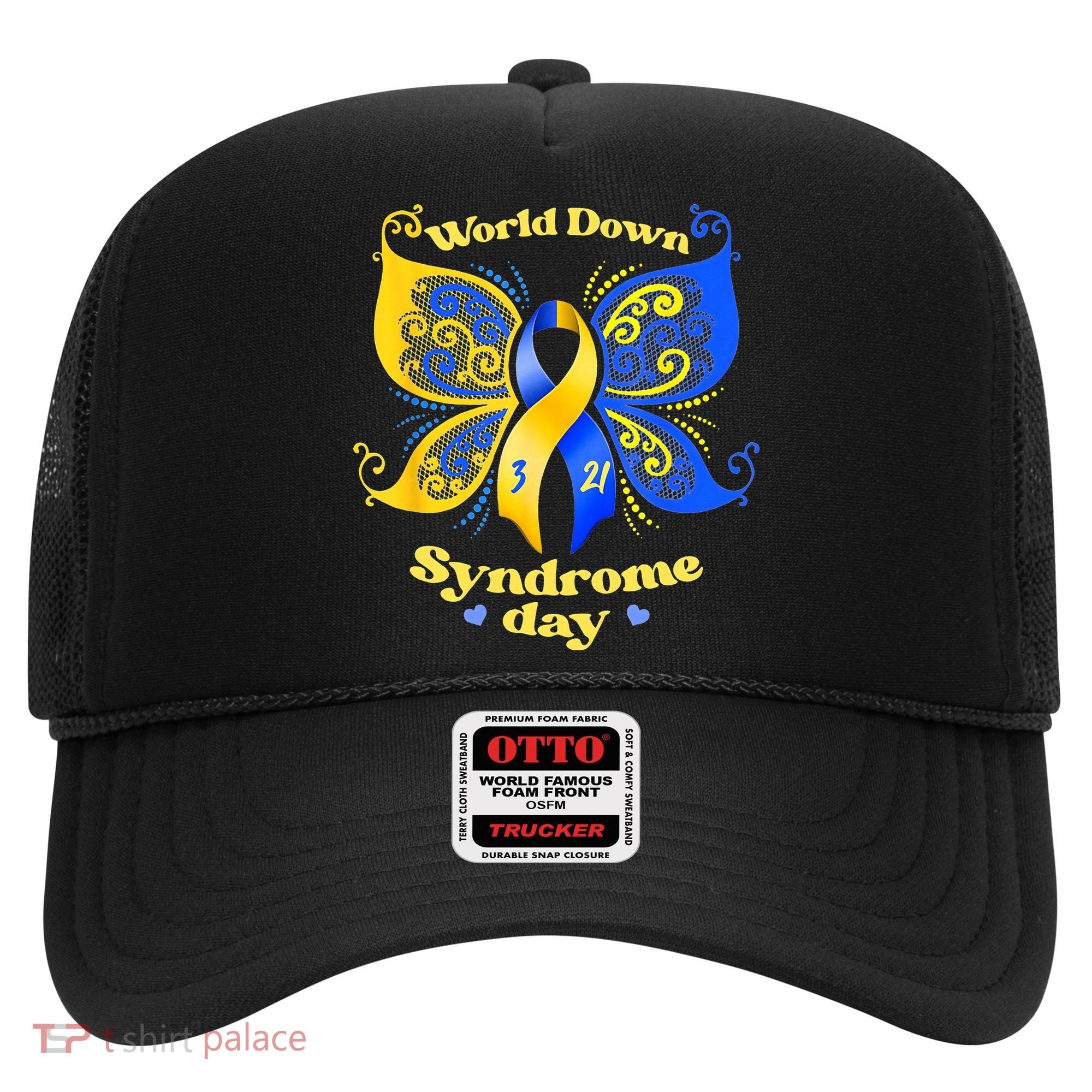 World Down Syndrome Day Awareness Socks Down Right Hat