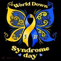 World Down Syndrome Day Awareness Socks Down Right Kids Sweatshirt thumb 2