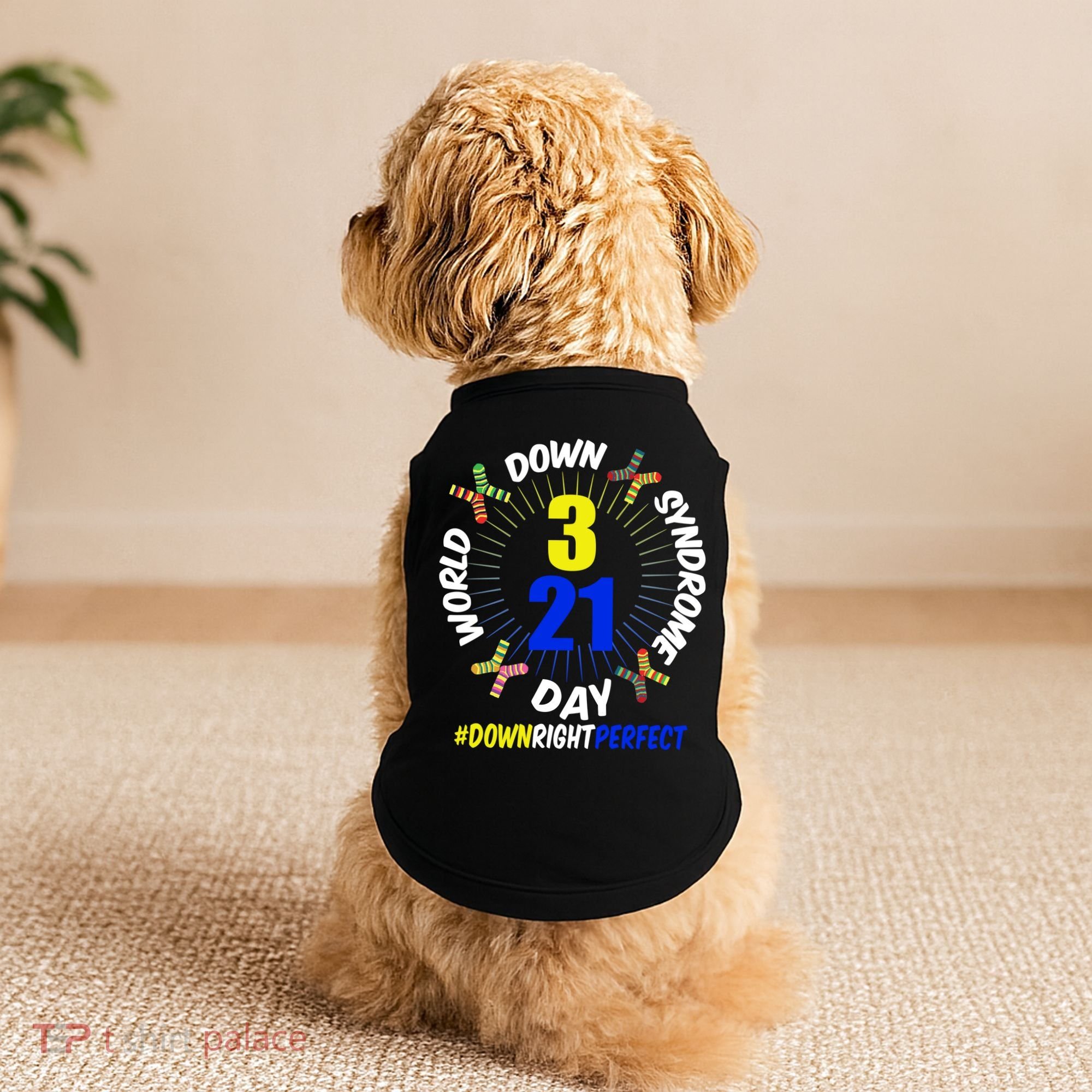 World Down Syndrome Day #DownRightPerfect Doggie Tank