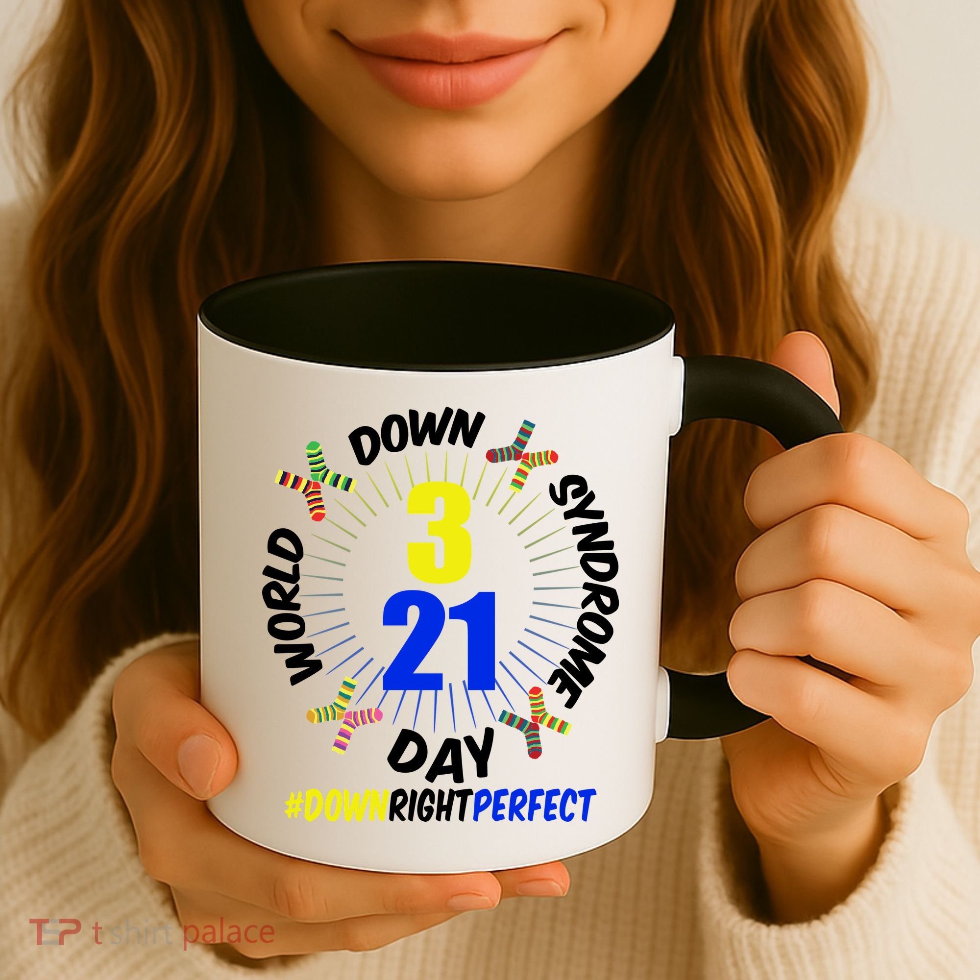 World Down Syndrome Day #DownRightPerfect Coffee Mug